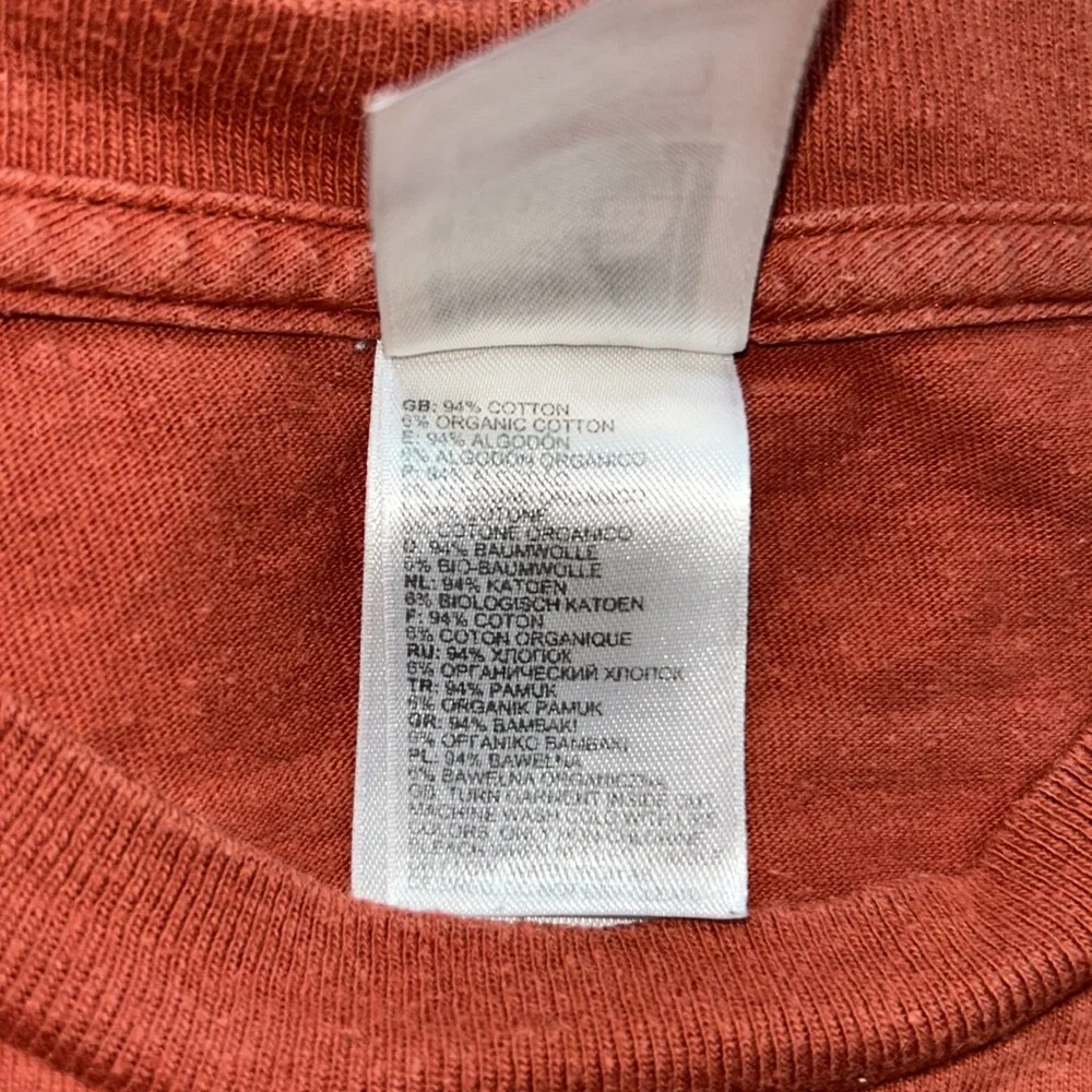 The North Face Alpine Equipment Specialist 1968 Men's Brick Red Tee As Is